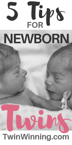 5 Newborn Twin Tips from Just4Twins - Twin Winning