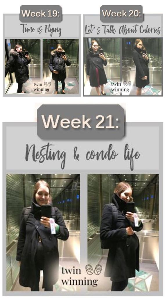 Twin Pregnancy Belly Week by Week Photos - Twin Winning