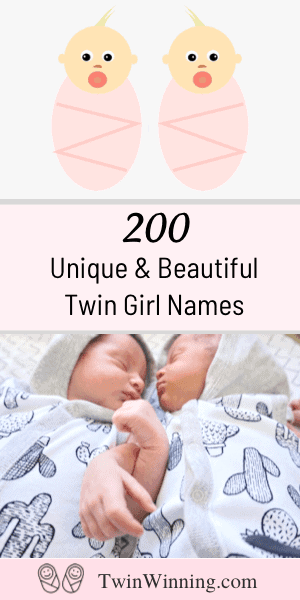 200 Unique Twin Girl Names - Twin Winning