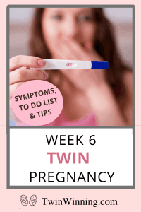 Twin Pregnancy Week 6: Symptoms, To Do List, Questions - Twin Winning